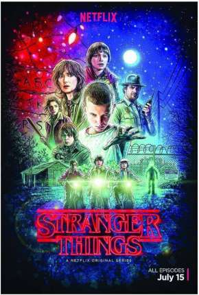 Stranger Things - 1ª Temporada Completa Netflix