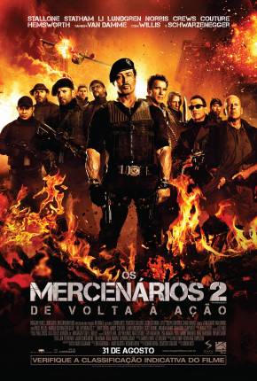 Os Mercenários 2 - The Expendables 2 Torrent Download Mais Baixado